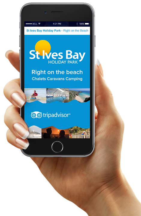 St Ives Holiday Park email campaign